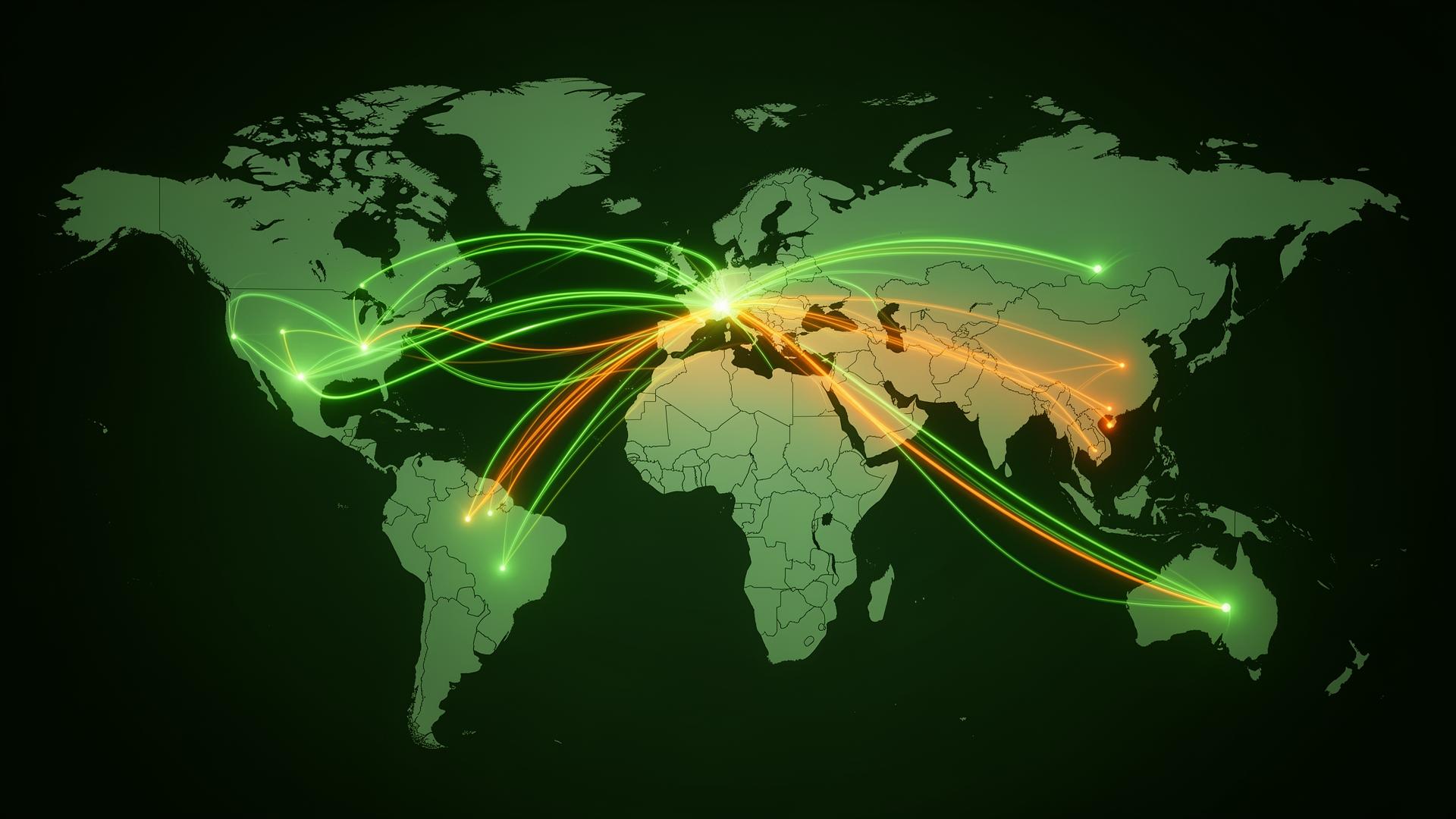 Global export routes